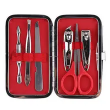 Кусачки для ногтей из нержавеющей стали, ножницы для ногтей, набор инструментов для маникюра