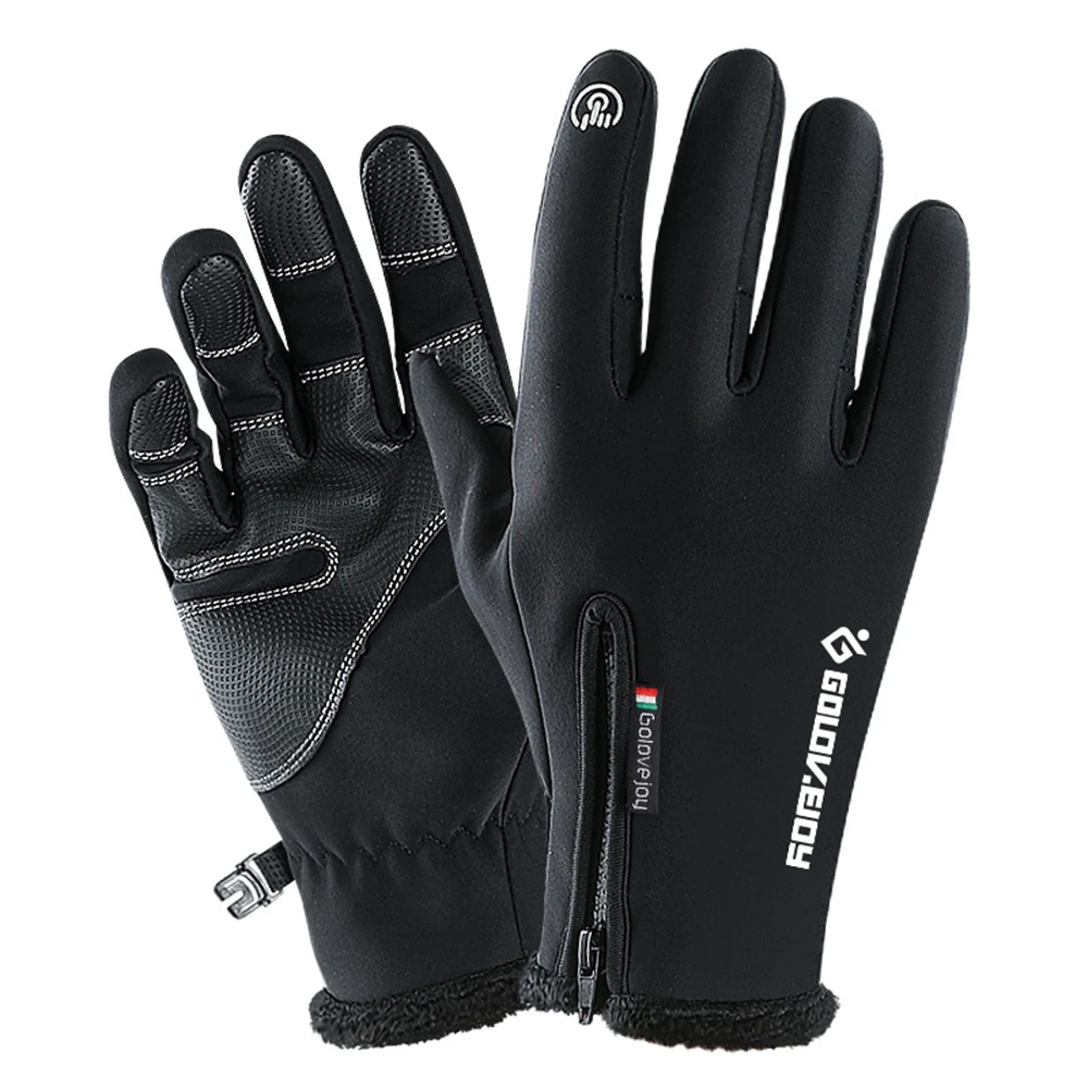 Waterproof Warm Men Women Ski Gloves Wind-proof Thermal Touch Screen Outdoor Sport Cycling Snowboard Gloves