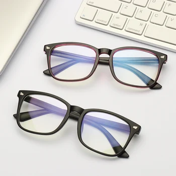 

New Blue Light Glasses Clear Regular Computer Gaming Glasses Fashion Women Eyewear Improve Comfort Anti Blue Ray Eyeglasses