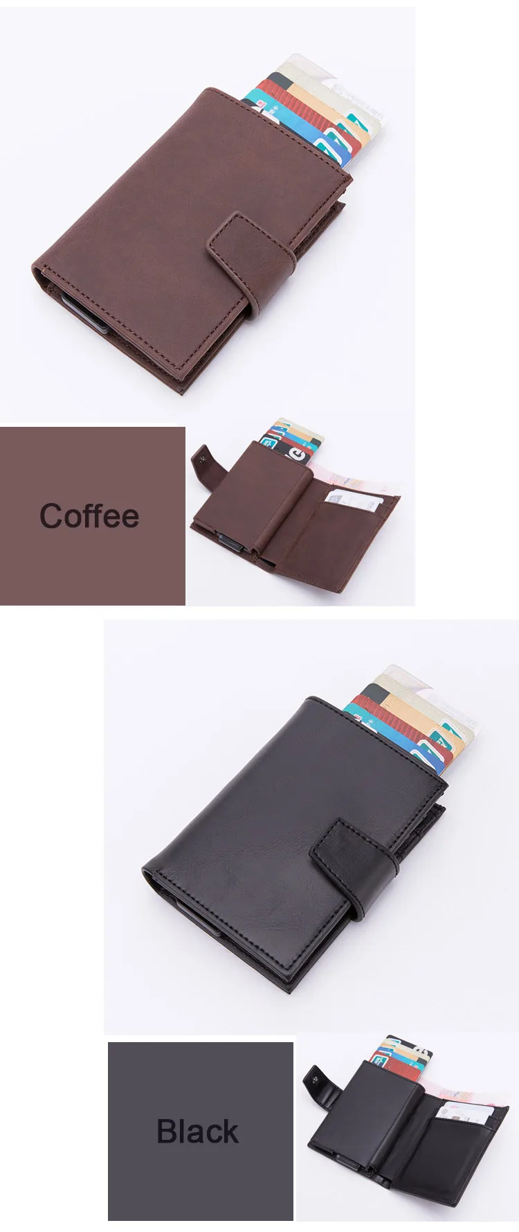 DIENQI RFID визитница Для мужчин кошельки модные Короткий Мужской кошелек мешочек с деньгами кошелёк небольшой бренд класса люкс, складываются в три раза кожаный бумажник ва