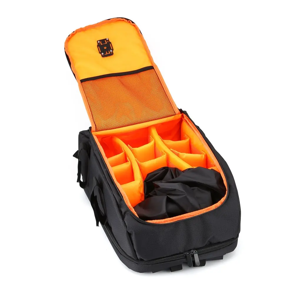 FPV гоночный Дрон рюкзак сумка для переноски открытый портативный авиационный чехол сумка на плечо для Multirotor RC самолет с фиксированным крылом - Цвет: Оранжевый