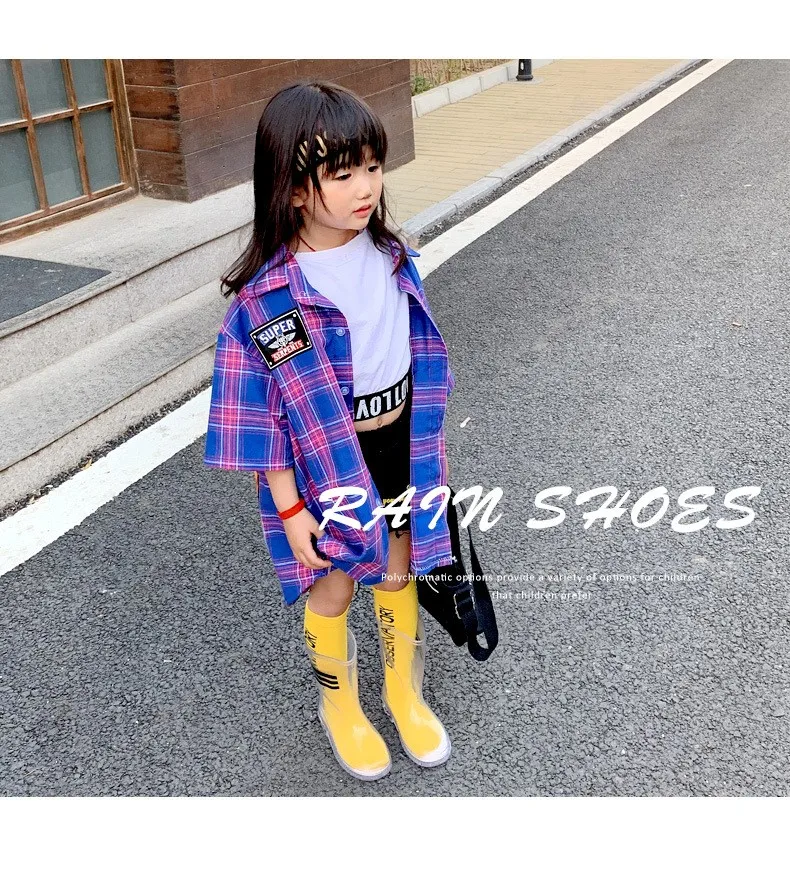 kids rubber boots