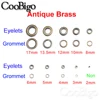 Metal Eyelets and Grommets Brass Eyelet for Awnings Tent 50Sets ► Photo 2/6