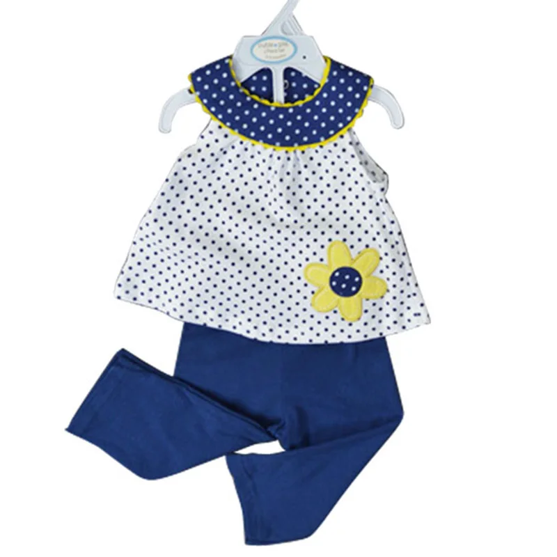 Beautiful Baby Doll Clothes Suit 2224 Inch Bebe Reborn Toddler Dolls