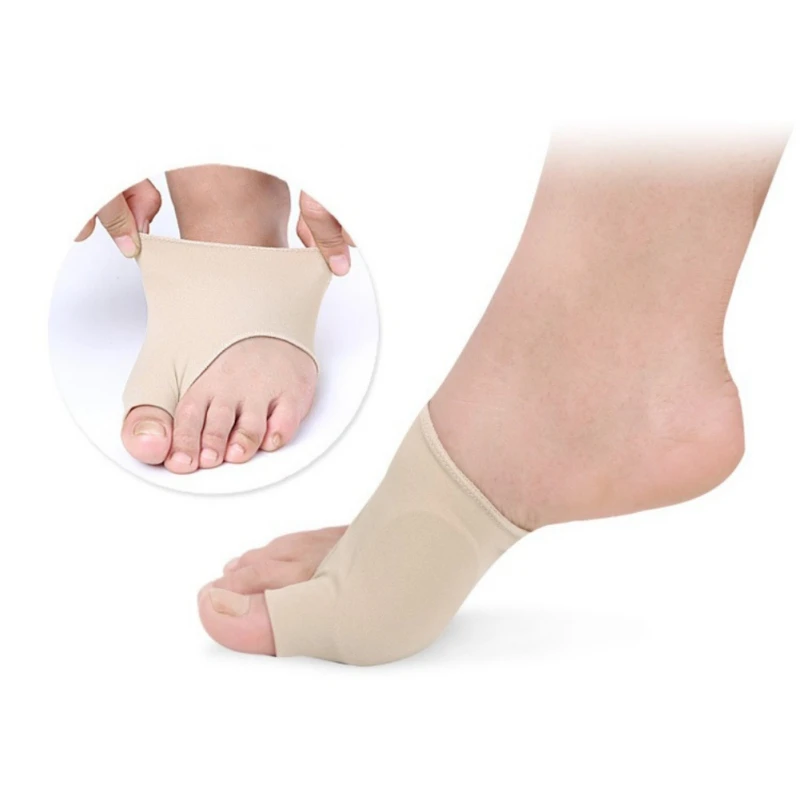 1 Pair Foot Toe Separator Protector Corrector Gel Adjuster Pain Relief Straighten Bent Toe Foot Care Tools