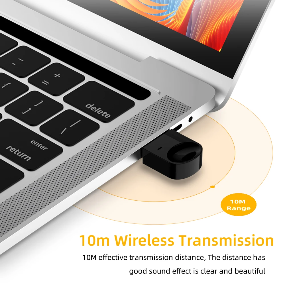 Портативный Bluetooth 4,2 аудио приемник передатчик мини стерео Bluetooth AUX RCA USB для ТВ ПК автомобильный комплект беспроводной адаптер