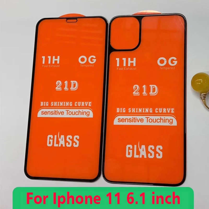 2 шт передняя+ задняя полная Клей закаленное стекло для Iphone 11 11Pro Защитная пленка для экрана для Iphone 11 Pro 11Pro Max Glaas
