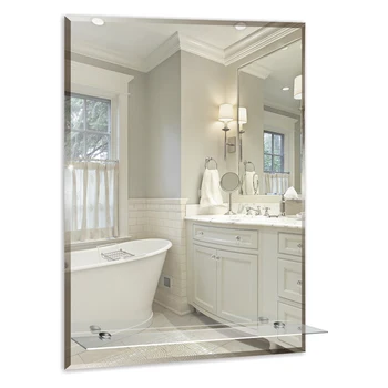 

Зеркало MIXLINE "Модерн-Люкс" 495*685 (ШВ) с полкой и фацетом