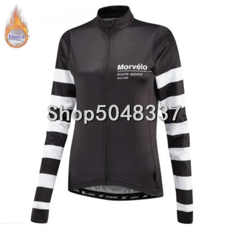 Мужская одежда для велоспорта morvelo pro team, зимняя одежда для велоспорта, Джерси, термо флис, длинный рукав, горный велосипедный свитер-Джерси велосипедный, одежда - Цвет: 6