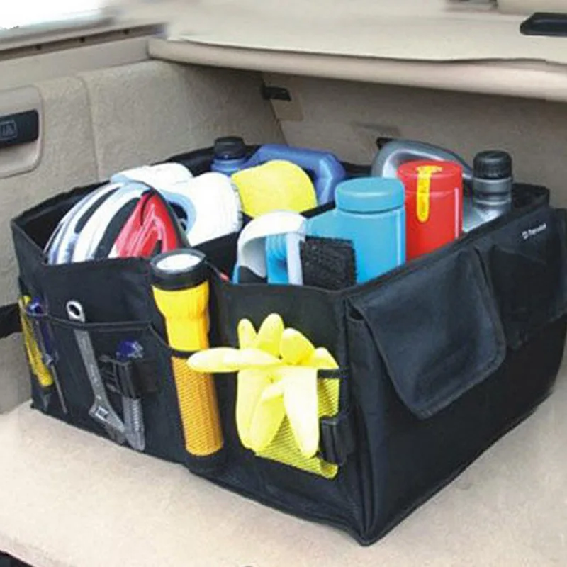 

Amazon Hot Models Car Oxford Cloth Storage Box of Cars Organizing Automobile Storage Bag