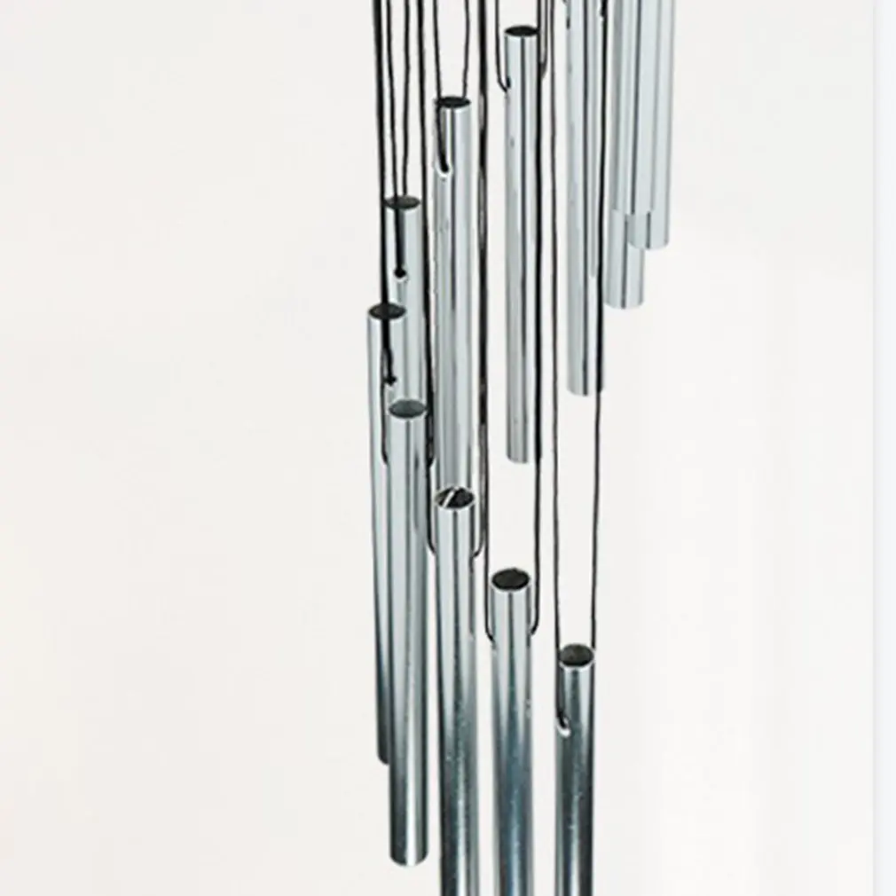 3 Type Outdoor Metal Wind Chimes 18 Inch Yard Garden Tubes Bell Copper Antique Wind Chime Wall Hanging Home Decor Wooden