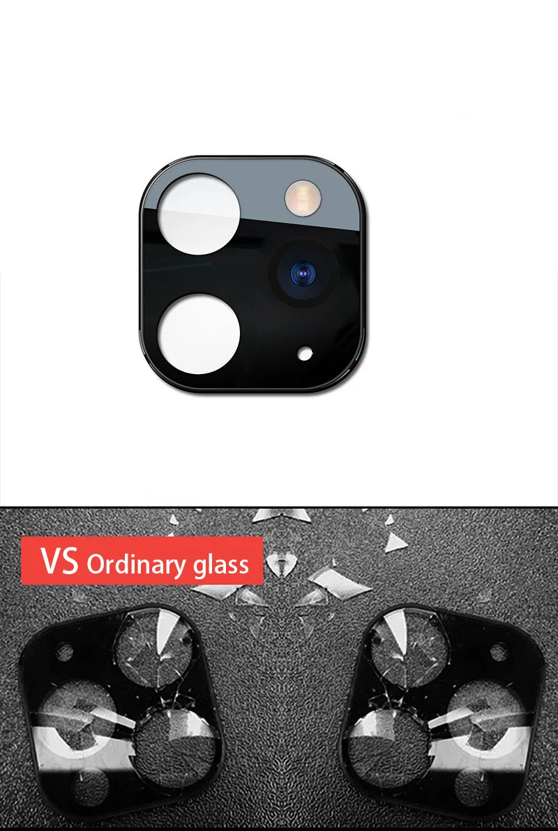 Rear Camera Protector Film Stick for iPhone X Xs Max Looks like 11 Pro For iPhone 11 Pro Fake Camera Sticker X XSM change 11pro