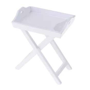 

1:12 Dollhouse Miniature Model Furniture Kitchen Tray Table Shelf Furniture Toys Size 5.5*2.3*6cm