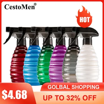 

CestoMen Barber Hairdressing Spray Bottle 400ML Capacity Pet Styling Watering Can Barbershop Haircut Accessories Spray Bottle