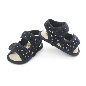 

Baby Girl Boys Unisex Sandals Soft Canvas Baby Sandals Anti-slip Suede Soles logs Newborn Kids Children Summer Sandal log