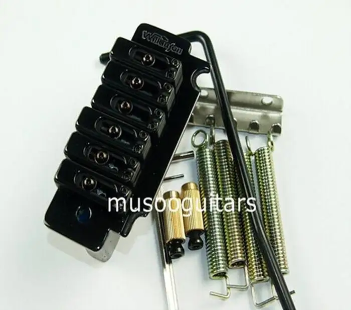 Wilkinson WVS 50K Black,"Classic" Sytle Vibrato Bridge,#W037 from korea(009BK