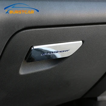 

Car Glove Box Handle Cover for Ecosport ABS Chrome Car Interior Storage Box Decoration Trim Sticker for Ford Ecosport 2012- 2016