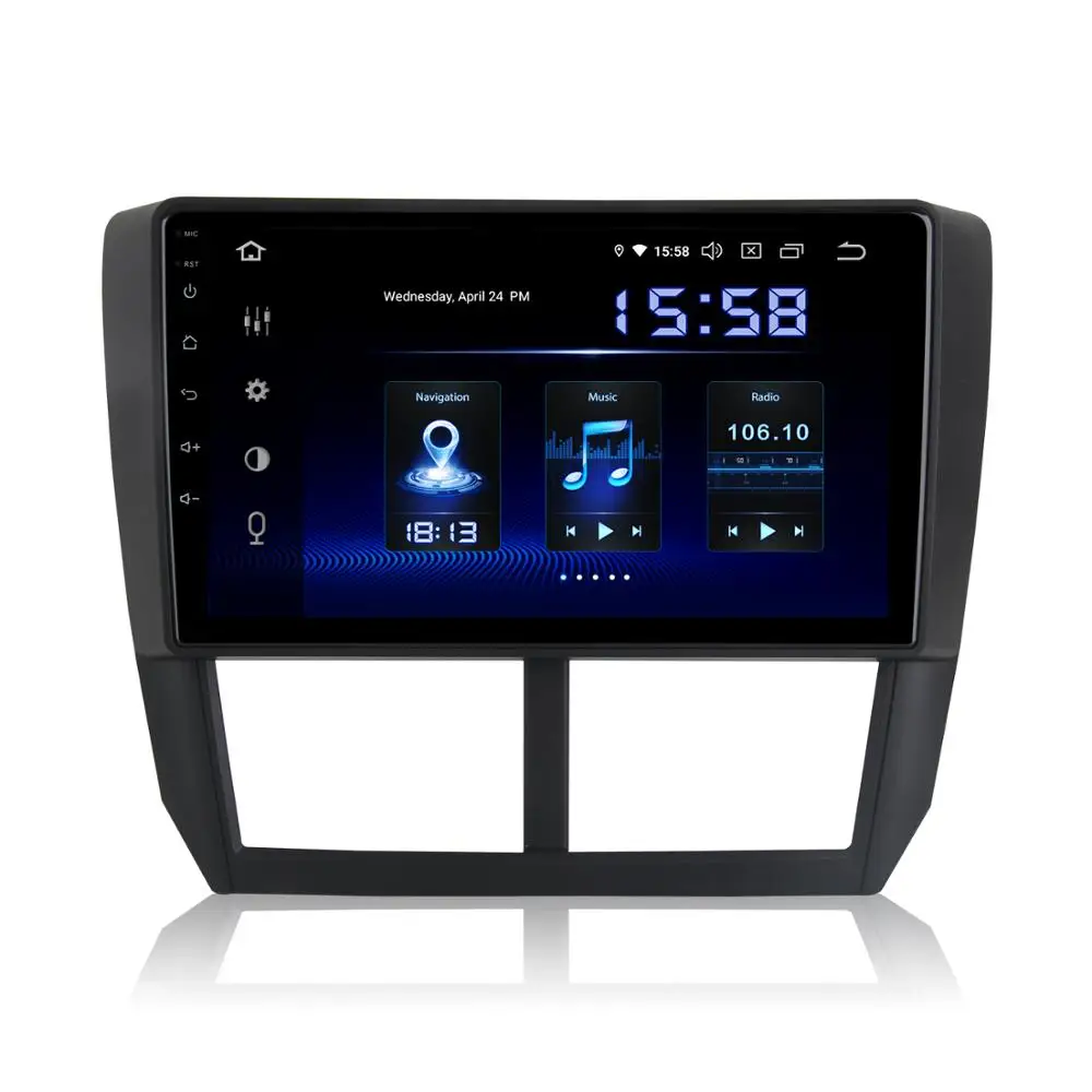 

Dasaita 9" IPS Car Multimidia Android 9.0 for Subaru Forester WRX 2008 2009 2010 2011 2012 Radio GPS Navigation TDA7850 MAX6 MP3