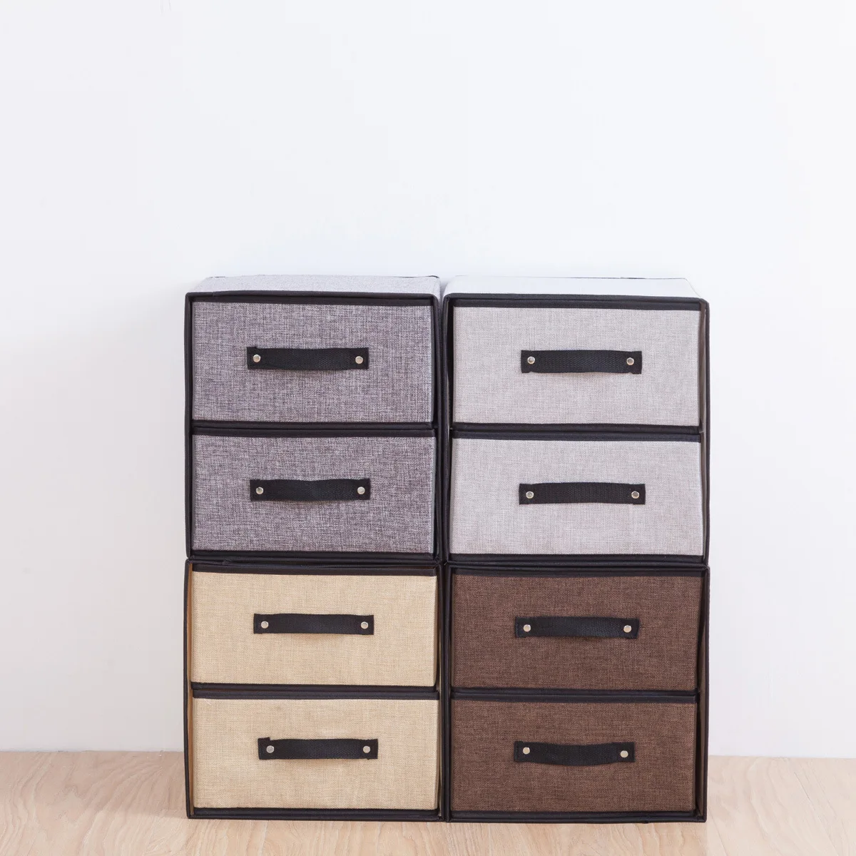 

New Style-Washing Cloth Storage Box Drawer-type Bra Underwear Clothes Finishing Box Storage Box Cotton Linen Box