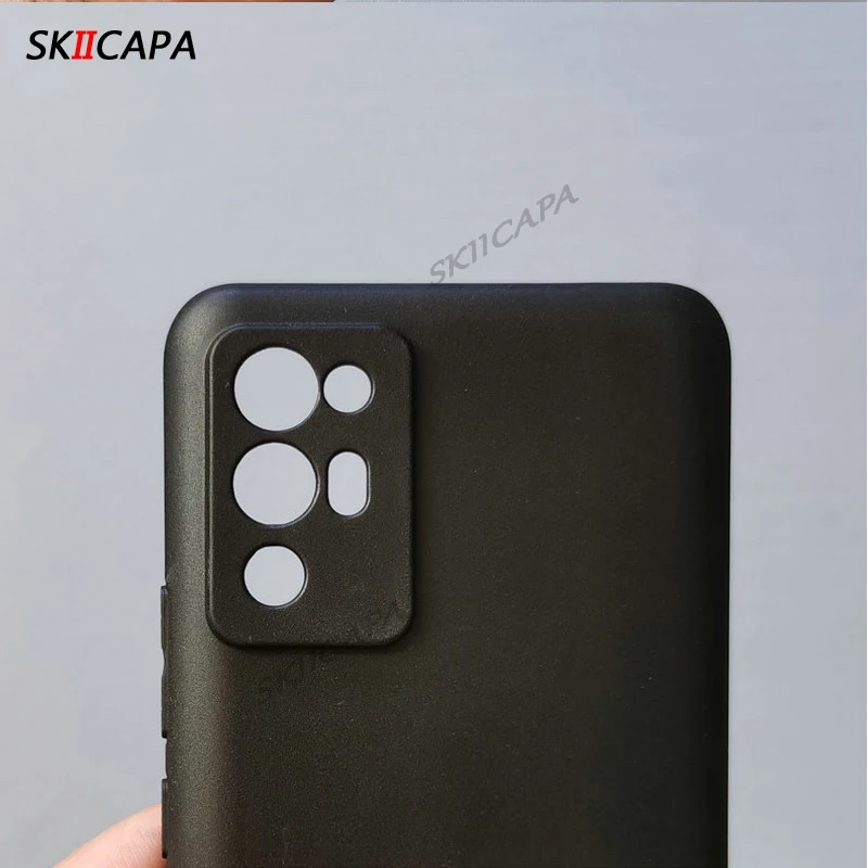 For ZTE Axon 30 Ultra Soft Silicone Ultra-thin Matte Phone Case For Axon 30 Pro Ultra Camera Lens Protective Back Cover Black waterproof pouch for swimming