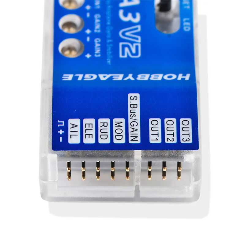 

Upgrade-A3v2 Fixed-Wing Flight Control a Key Automatic Crane 3-Axis Gyroscope Automatic Balance F3P KT Airplane
