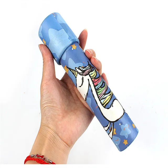 Classic Toys Kaleidoscope Rotating Magic Colorful World Toy for Children Autism Kids Puzzle Toy Gift Color Random 2
