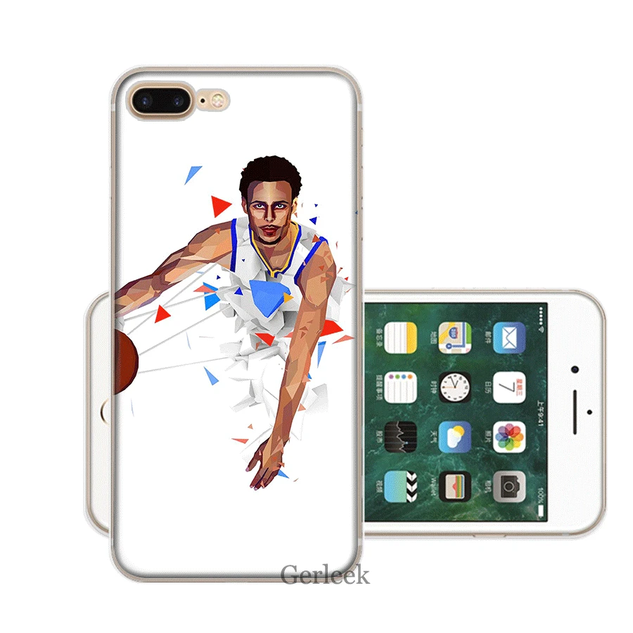 8 Мобильный чехол для телефона для iPhone XR X XS Max 11 Pro XR 6 6S iPhone 7 8 Plus 5 5S SE TPU чехол Стивен Карри - Цвет: 8