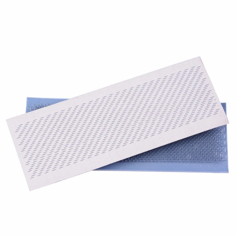

Hair Holder Drawing Mat for Bulk Hair Extension Tools Hair Drawing Mat Hair Extensions Drawing Card(Skin Pad) with Needle