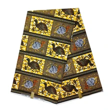 Африканский Воск Tissus, настоящий голландский воск, Африканский воск, Анкара, красивые принты, ткань, хлопок, материал для шитья, вечерние платья