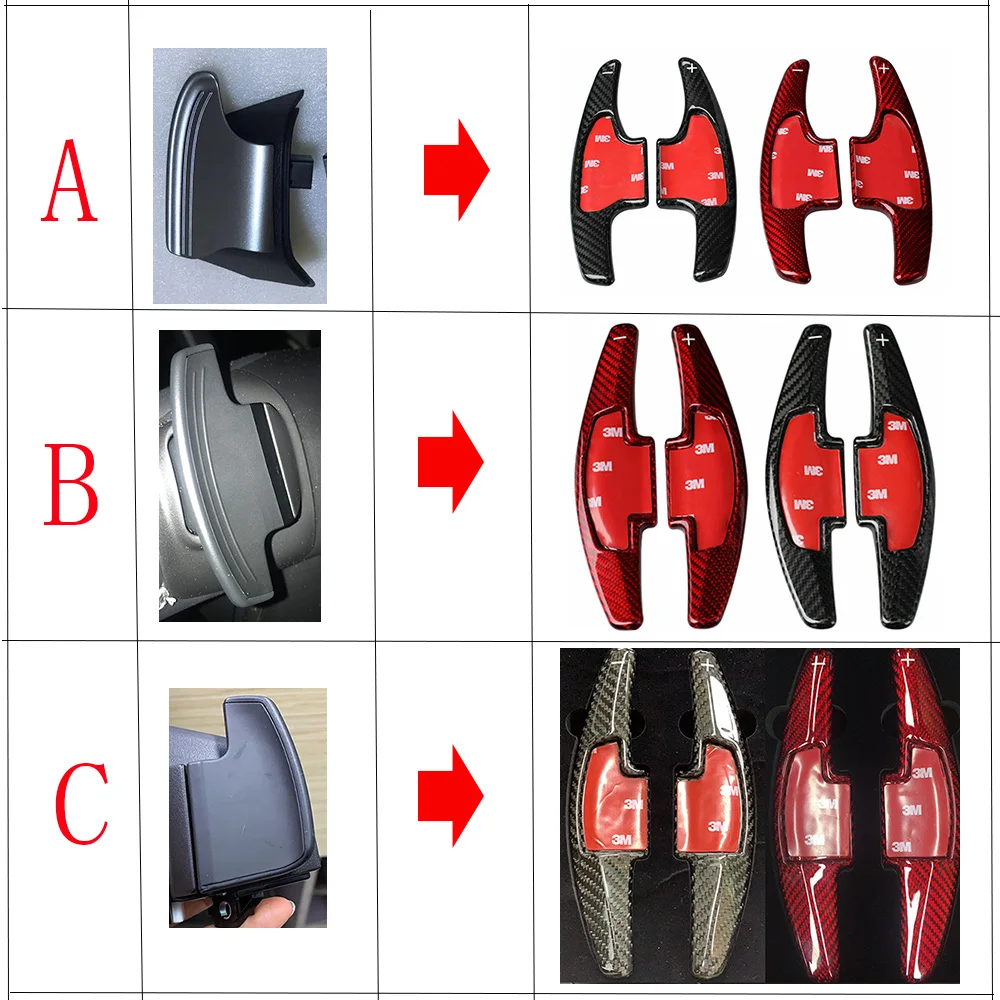 Carbon Fiber Steering Wheel DSG Paddle Shift For Honda HRV WRV Vezel