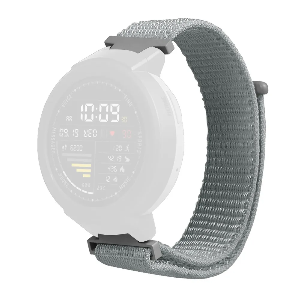 Ouhaobin нейлоновый спортивный ремешок для Xiaomi для Huami Amazfit Verge, Молодежные часы, ремешок на запястье, 20 мм, умный Браслет, аксессуары