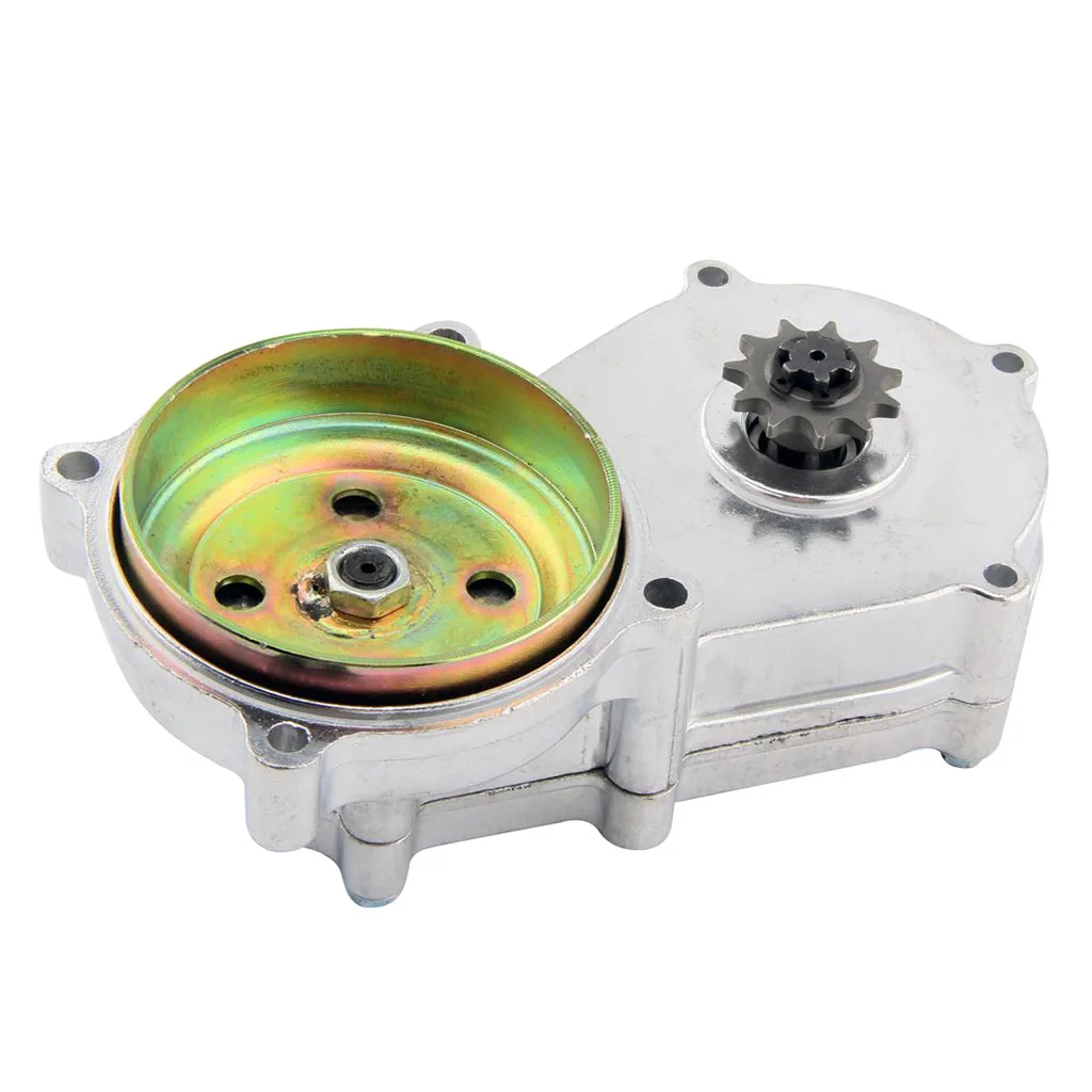 Universal Motorcycle Transmission Gearbox T8F 11T Gear Box for 2-Stroke Mini Motor Pocket Bike Scooter 47CC 49CC Engine