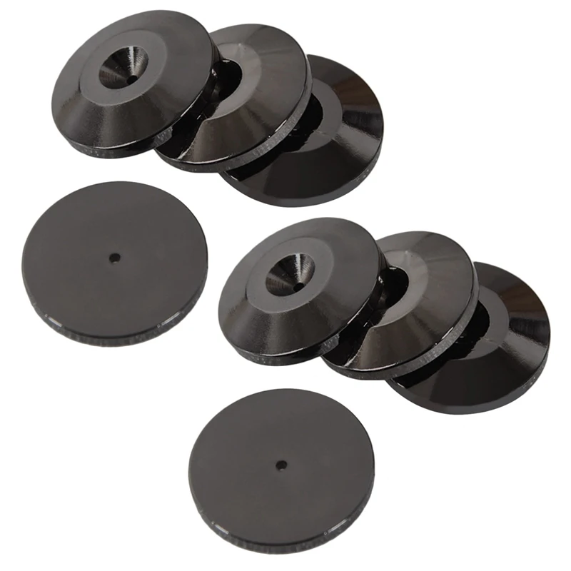 8PCS Metal Shockproof Foot Spikes Pads Stands Mats for Speakers CD Players Turntable Amplifier DAC Recorder Feet Pad Universal F