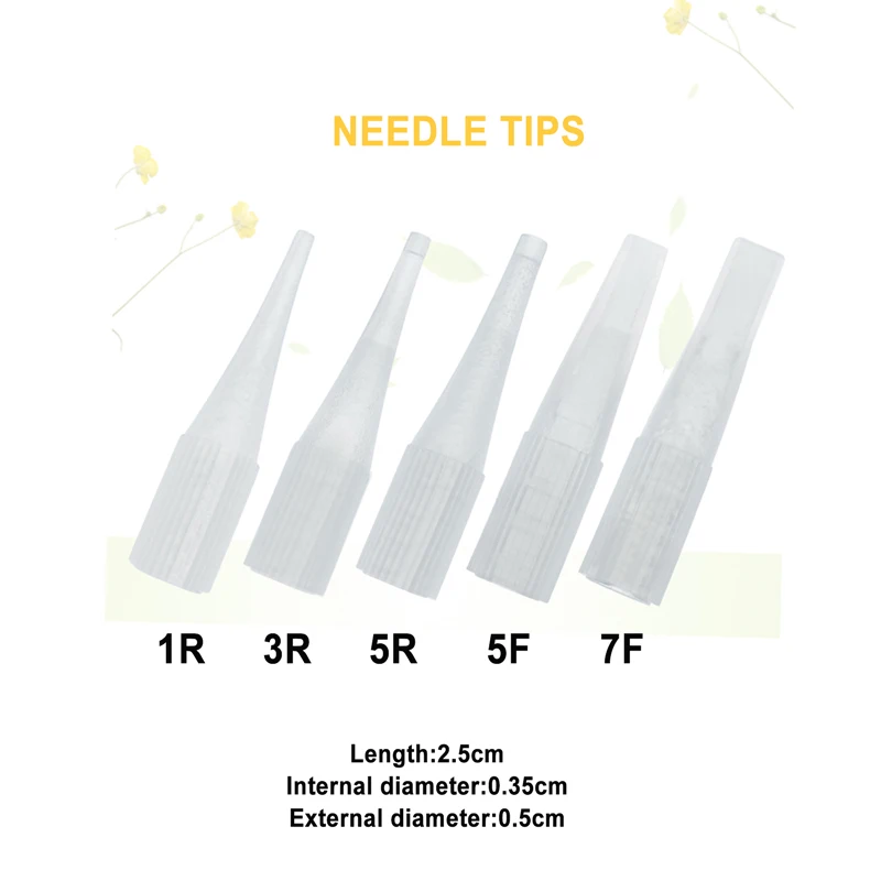 100 шт. колпачки иглы для татуировок|Аксессуары татуажа| |