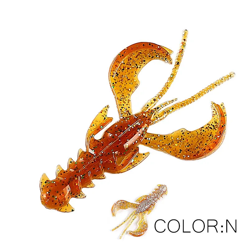 Enhanced Lobster Soft Lure with Shrimp Scent