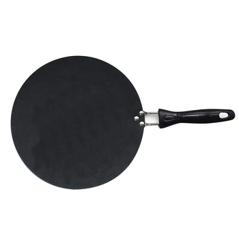 Cooking Flat Base Frying Induction Cooker Pancake Pan Baking Tool Non Stick Kitchen Accessory Shredded Cake Thickened Omelette 1
