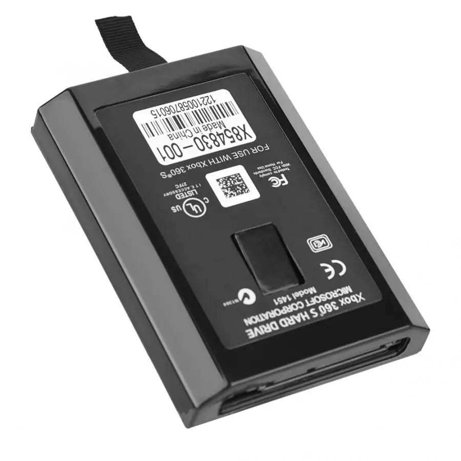 320 Гб HDD жесткий диск комплект для внутреннего тонкого(черный) Аксессуары для игр