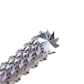 

Carbide Tungsten Corn teeth cutting 3.175/4/6mm milling bits end CNC PCB Milling bits cutter for Engraving machine 3.175/4/6mm