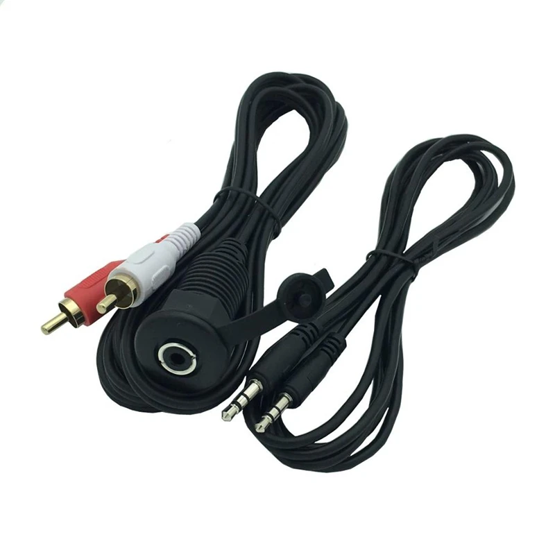 Кабель для наушников 3 5 мм/3RCA постоянного тока кабель IPod или MP3 плеера спутниковый