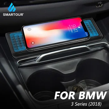 

15W Car QI wireless charger for BMW F30 F31 F32 3GT F34 F36 phone fast charging 2016 2017 2018 2019 for iPhone 8 X XS samsung s9