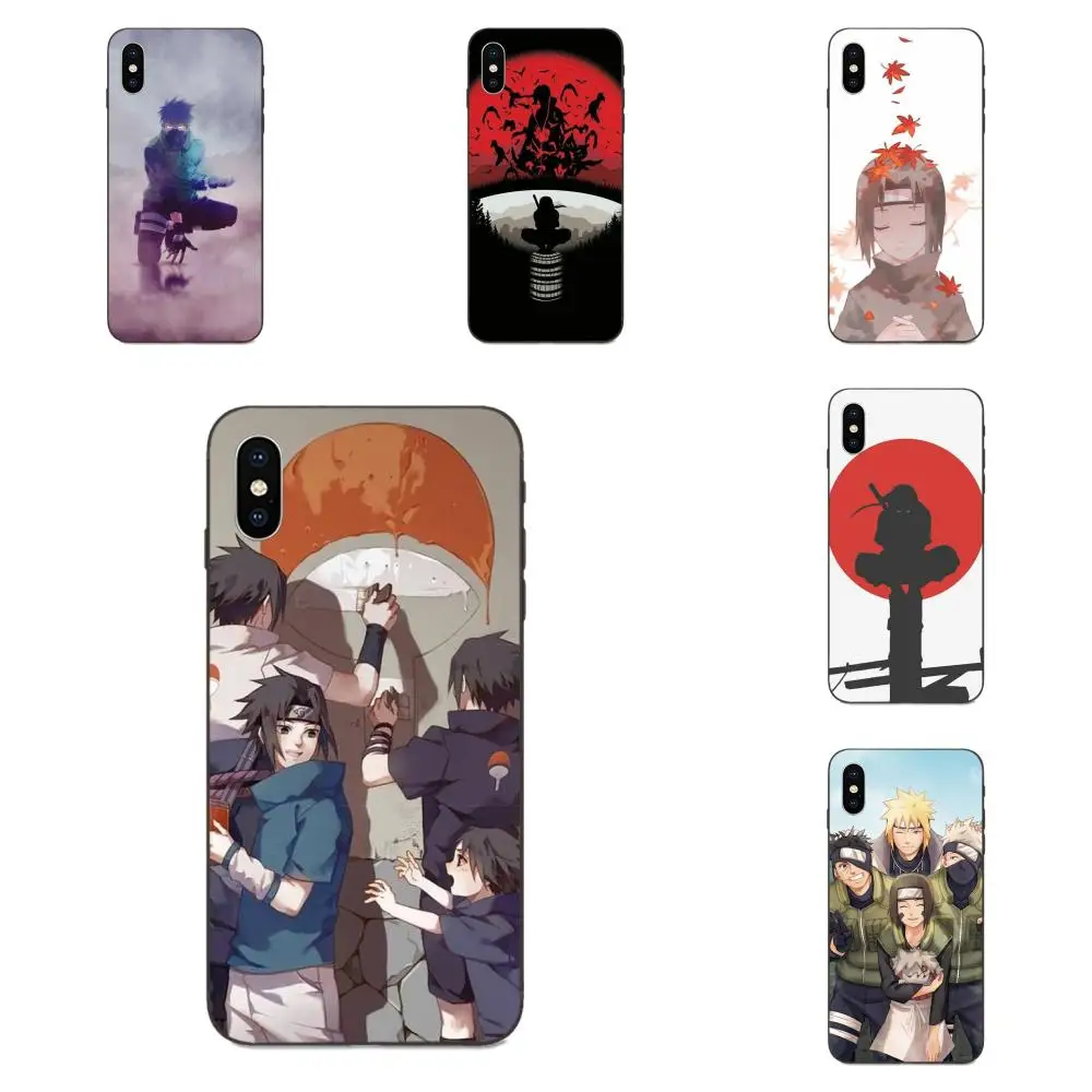 TPU Hipster Case Hokage Clan Uchiha Sasuke Uzumaki Naruto Unique Design For Apple iPhone X XS Max XR 4 4S 5 5S SE 6 6S 7 8 Plus | Мобильные