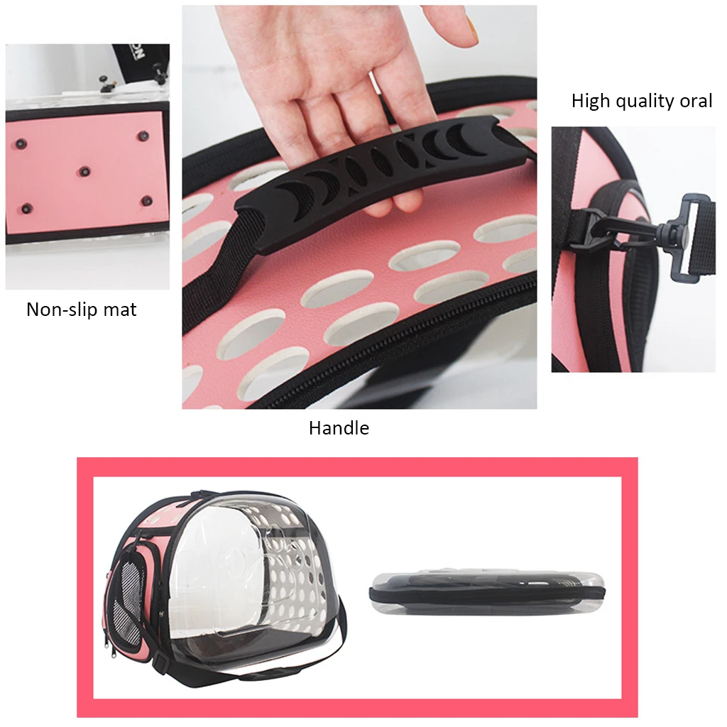 Dog Cat Carrier Bags Pet Carrier For Dogs Cat Folding Cage Collapsible Crate Handbag Plastic Carrying Bags Pets Supplies Dog Cat Carrier Bags Pet Carrier For Dogs Cat Folding Cage Collapsible Crate Handbag Plastic Carrying Bags Pets Supplies