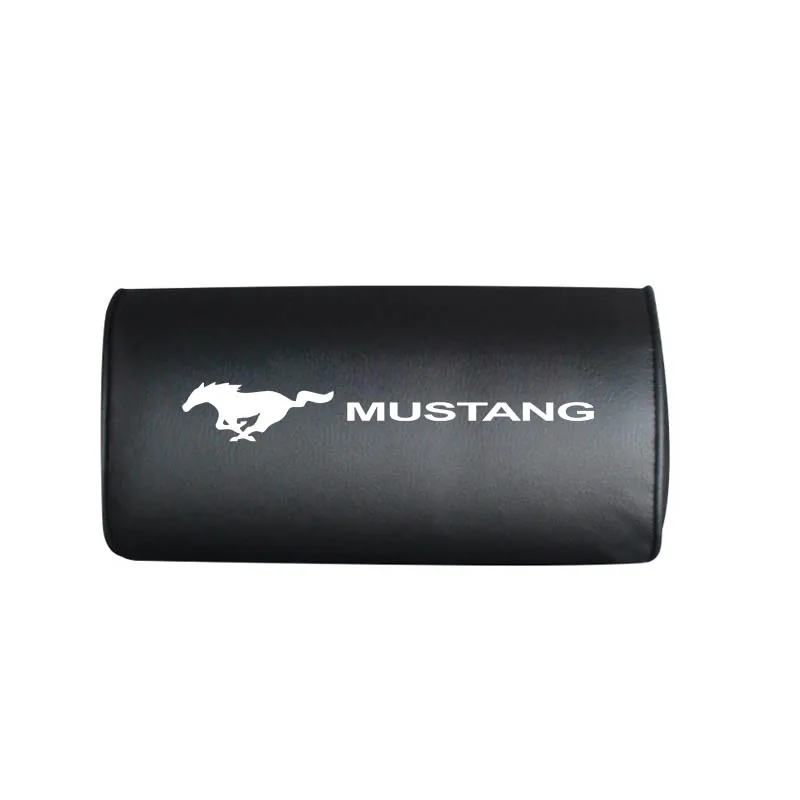 Автомобильная подушка для шеи для Ford Mustang, защита шеи, дизайн, безопасность автомобиля, подголовник, подушка, авто аксессуары - Цвет: 1PCS