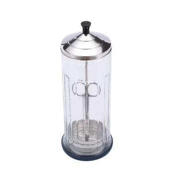 

1PC Glass Sanitizing Bottle Hairdressing Tools Bottle Stainless Steel Lid Bottle Scissors Sanitizing Supply