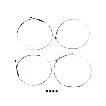 

Yibuy Sliver Nylon Steel Violin Strings E/A/D Musical Tool Deutsche Bank