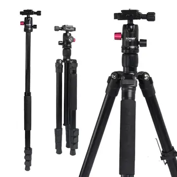 

Pro Camera tripod Zomei M3 Lightweight aluminium Alloy Stand Tripod Monopod with Ball Head Quick Release Plate for SLR camera