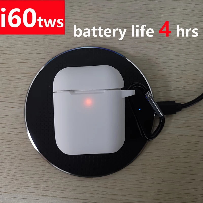 Online Auriculares i60 tws bluetooth auriculares inalámbricos de carga copia de Aire 11 Pop up auriculares deportivos super bajos auriculares para teléfono PK i1000