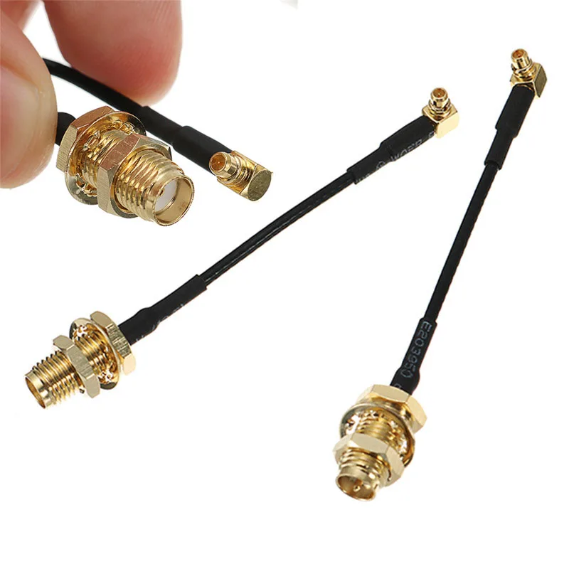 Original 1PCS PandaRC MMCX to SMA/RP-SMA Female Adapter Connector Cable 100mm | Игрушки и хобби