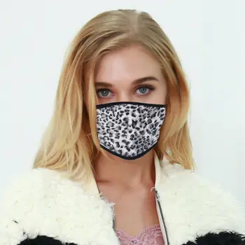 

Fashion Women 1Pcs Cotton Leopard Mouth Washable Reusable Face Cover Mask