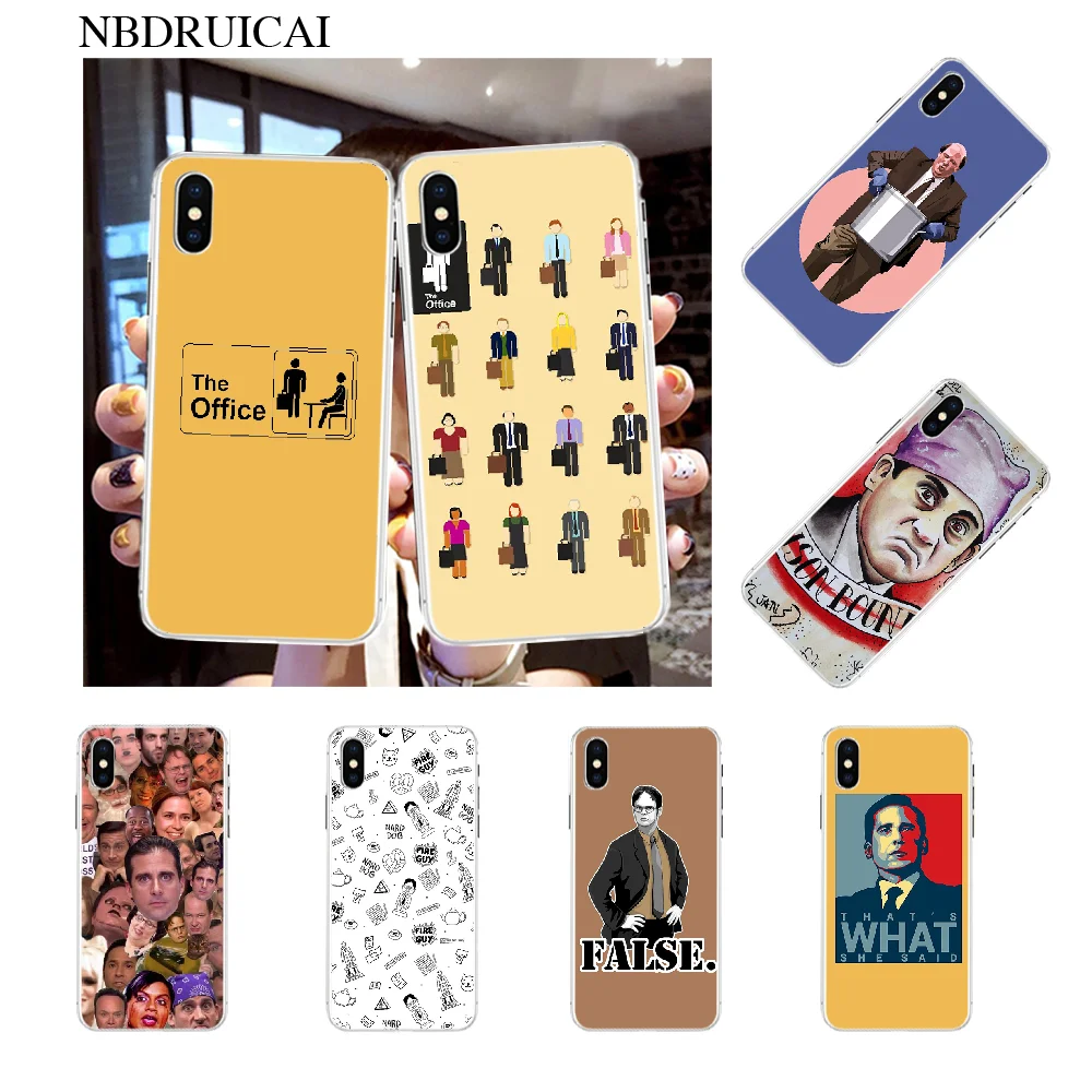 NBDRUICAI офис ТВ шоу что она сказала ТПУ Мягкий силиконовый чехол для телефона iPhone 11
